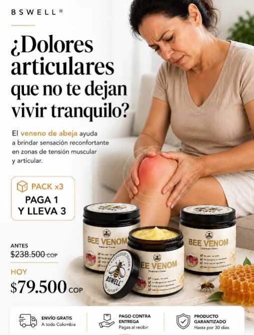Bee Venom BSWELL - Tratamiento completo 3 Recipientes 50g c/u