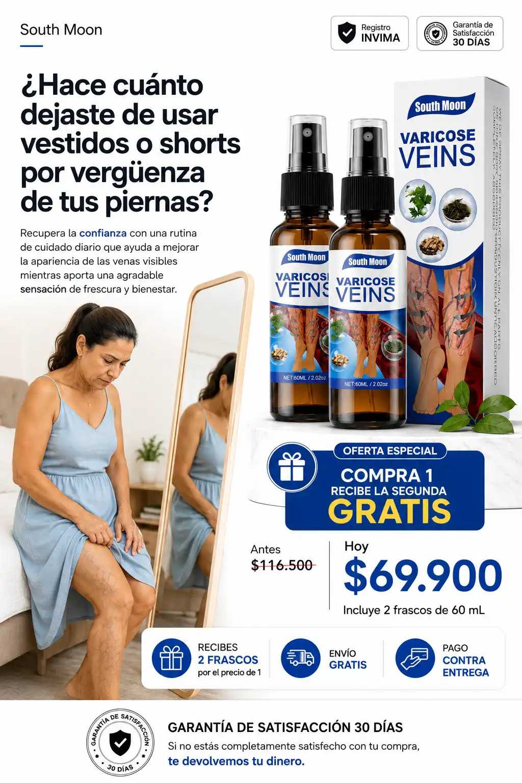Superior Varicose Venas Spray™ Premium 60 ml 2x1
